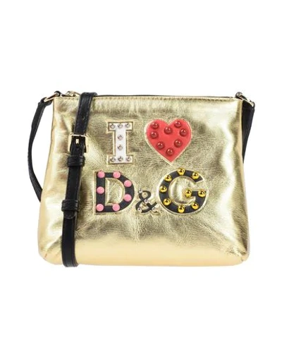 Dolce & Gabbana Kids' Handbags In Gold