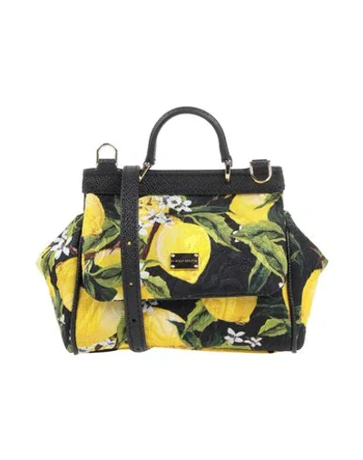 Dolce & Gabbana Kids' Handbags In Yellow