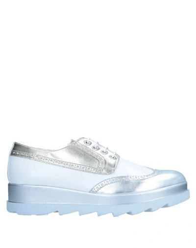 Cult Kids' Lace-up Shoes In Silver