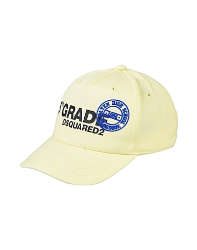 Dsquared2 Kids' Hat In Light Yellow