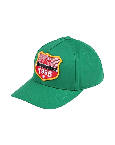 Dsquared2 Kids' Hat In Green