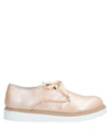 Alberto Guardiani Kids' Laced Shoes In Pale Pink