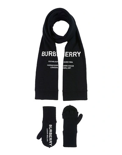 Burberry Kids' Gloves In Black