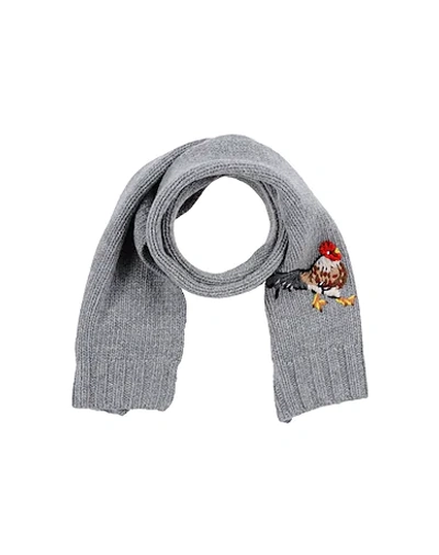 Dolce & Gabbana Kids' Scarves In Grey