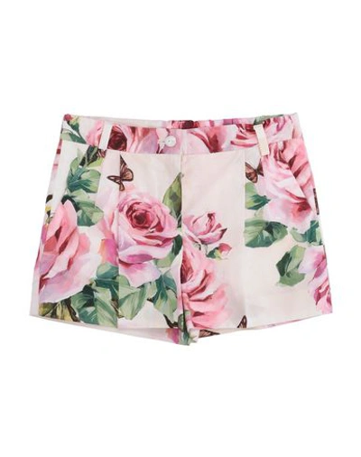 Dolce & Gabbana Kids' Shorts & Bermuda Shorts In Pink
