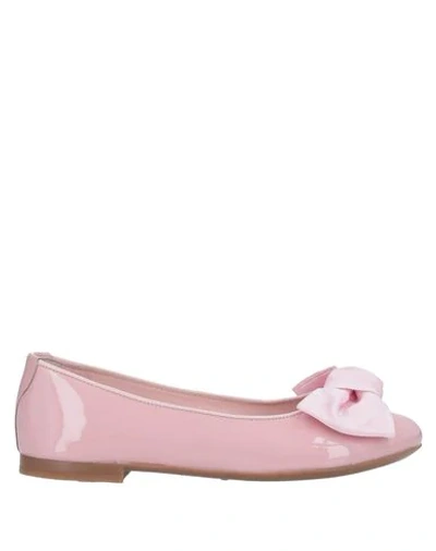 Dolce & Gabbana Kids' Ballet Flats In Pink