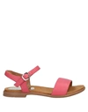 Unisa Kids' Sandals In Brick Red