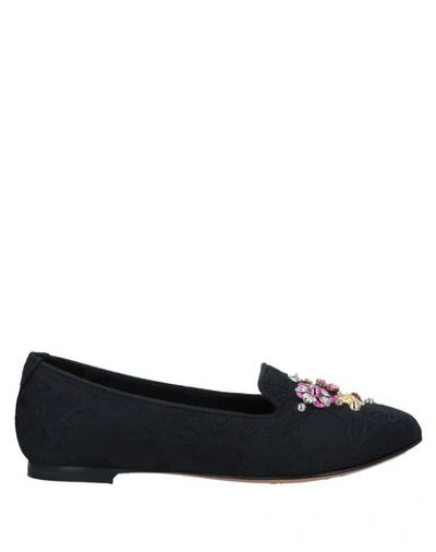 Dolce & Gabbana Kids' Loafers In Black