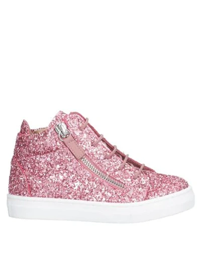 Giuseppe Zanotti Kids' Sneakers In Pink
