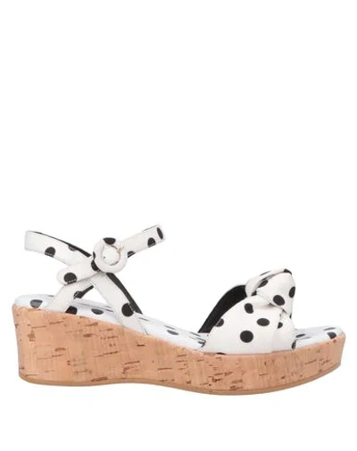 Dolce & Gabbana Babies' Sandals In White