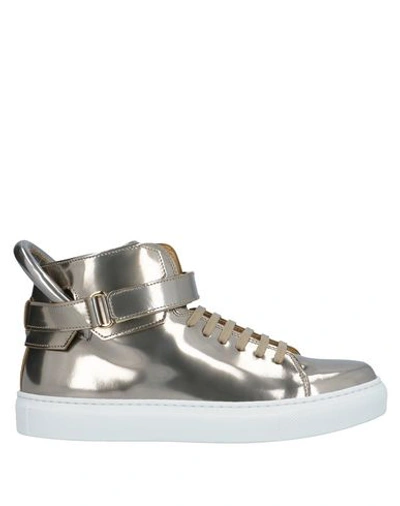 Buscemi Kids' Sneakers In Platinum