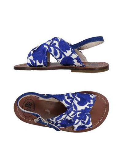 Pèpè Kids' Sandals In Bright Blue