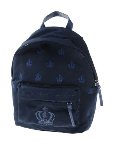 Dolce & Gabbana Kids' Backpack & Fanny Pack In Dark Blue
