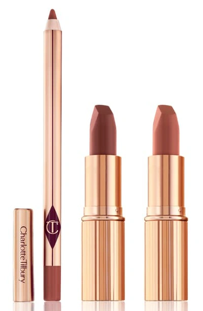 Charlotte Tilbury The Supermodel Lip Set In White