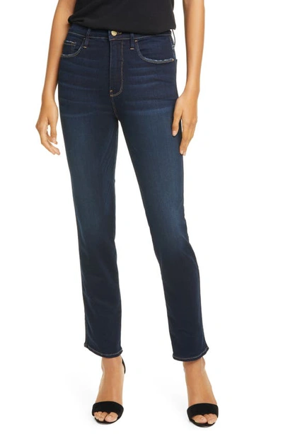 Frame Le Sylvie High Waist Slender Straight Leg Jeans In Cabana