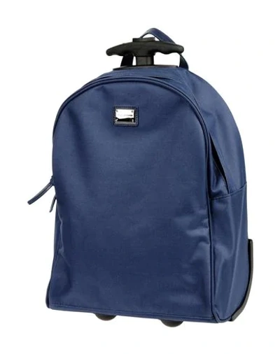 Dolce & Gabbana Kids' Luggage In Blue