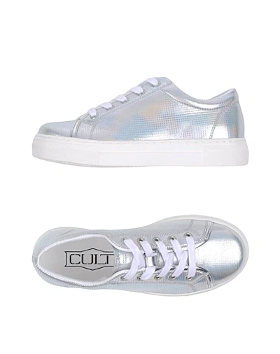 Cult Kids' Sneakers In Silver