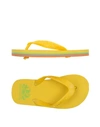 Sundek Kids' Beach Footwear In Yellow