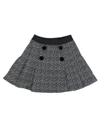 Dolce & Gabbana Kids' Skirt In Black