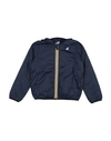 K-way Kids' Jacket In Dark Blue