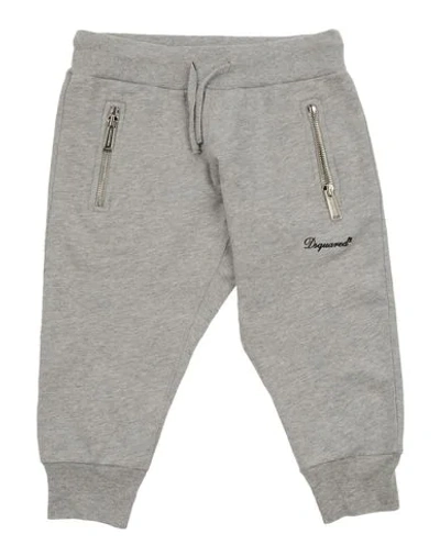 Dsquared2 Kids' Pants In Light Grey