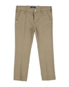 Entre Amis Kids' Casual Pants In Khaki