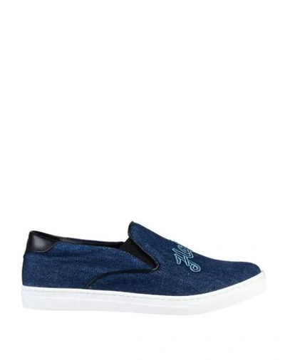 Dolce & Gabbana Babies' Sneakers In Blue