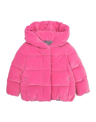 Il Gufo Kids' Down Jacket In Fuchsia