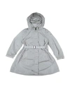 Add Kids' Full-length Jacket In Light Grey