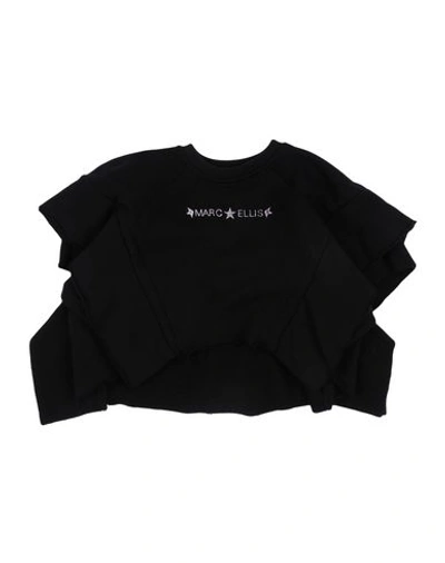 Marc Ellis Kids' Sweatshirts In Black