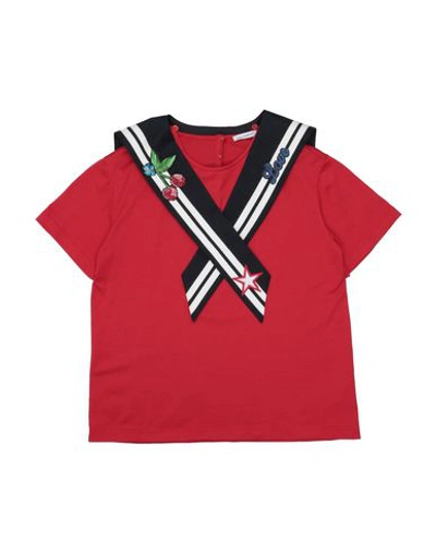 Dolce & Gabbana Kids' T-shirt In Red