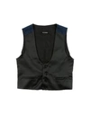 Tagliatore Kids' Vests In Black