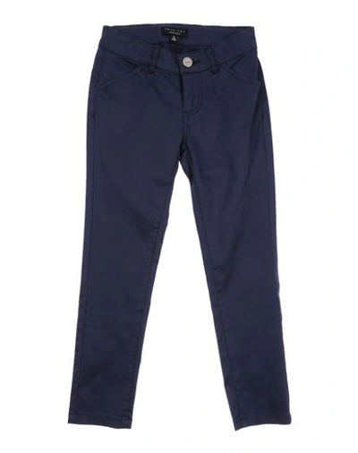 Twinset Casual Pants In Dark Blue