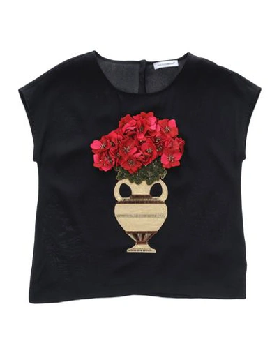 Dolce & Gabbana Kids' Blouses In Black