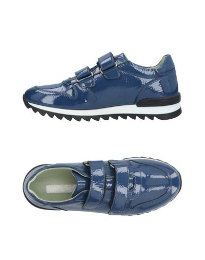 Dolce & Gabbana Kids' Sneakers In Slate Blue