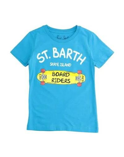 Mc2 Saint Barth Kids' T-shirt In Azure