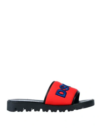 Dsquared2 Kids' Sandals In Red