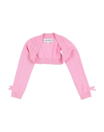 Simonetta Kids' Shrug In Pink