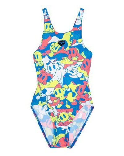 Arena Kids' One-piece Swimsuits In Azure