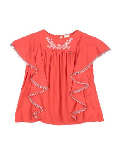 Elisabetta Franchi Kids' Blouses In Orange