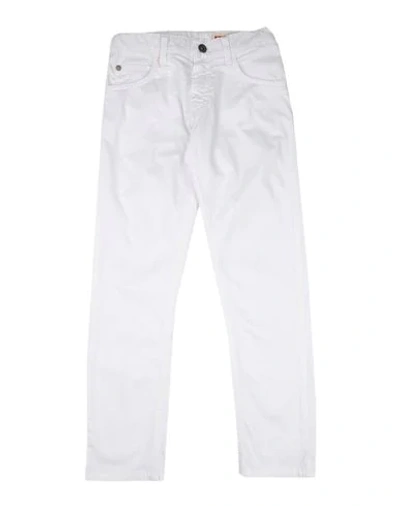 Mason's Kids' Casual Pants In White