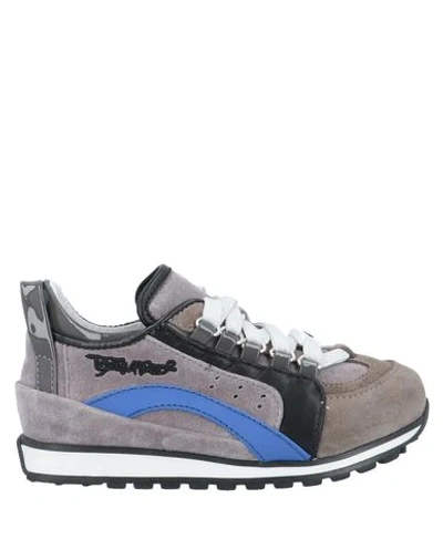 Dsquared2 Kids' Sneakers In Light Brown