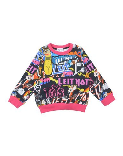 Leitmotiv Kids' Sweatshirt In Fuchsia