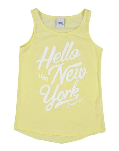 Everlast T-shirt In Yellow