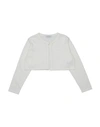 Dolce & Gabbana Babies' Wrap Cardigans In White