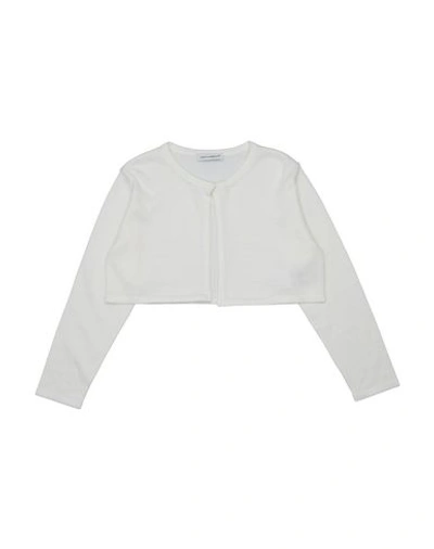 Dolce & Gabbana Kids' Wrap Cardigans In White