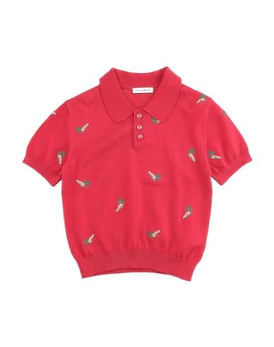 Dolce & Gabbana Kids' Sweater In Red