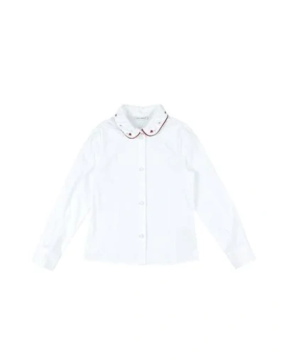 Dolce & Gabbana Kids' Solid Color Shirts & Blouses In White