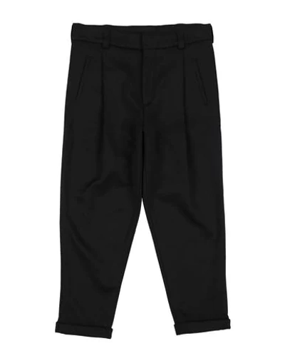 Dolce & Gabbana Kids' Casual Pants In Black