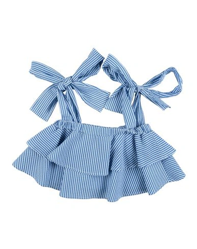 Msgm Kids' Blouse In Blue